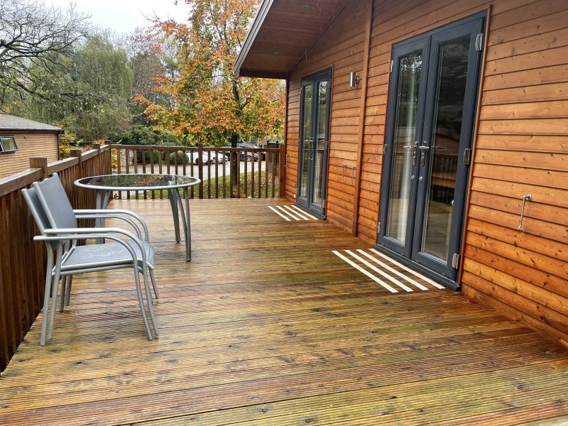 Decking cleaned in Ashbourne : Swipe To View More Images