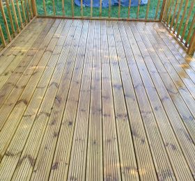 Decking cleaned and re-oiled in Awsworth: Click Here To View Larger Image